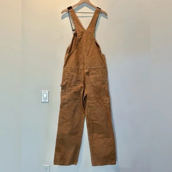 Carhartt Canvas Work Overalls - Men’s Large - Picture 8 of 9